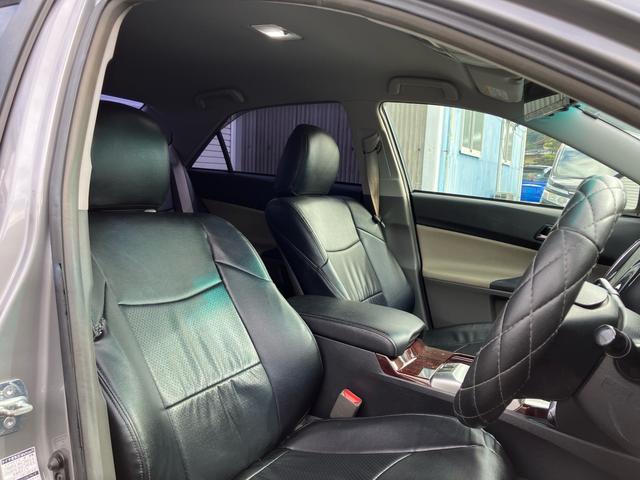 マークX 250G リラックスセレクション パワーシート/バックカメラ/ナビ・テレビ/ETC/CD・DVD再生/ミュージックプレイヤー接続/20インチアルミホイール/スマートキー/プッシュスタート/ダウンサス(10枚目)