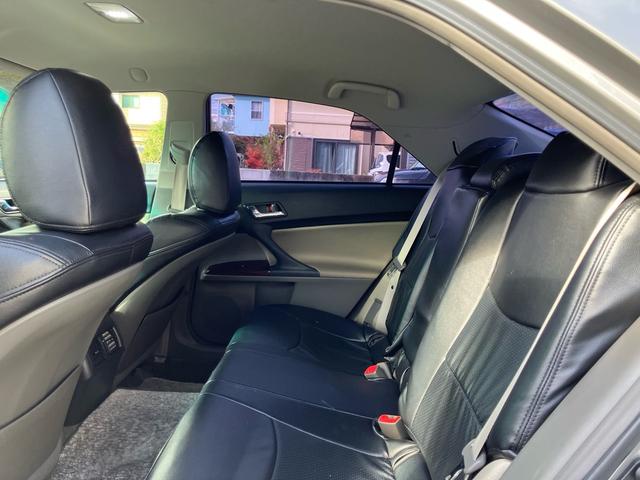 マークX 250G リラックスセレクション パワーシート/バックカメラ/ナビ・テレビ/ETC/CD・DVD再生/ミュージックプレイヤー接続/20インチアルミホイール/スマートキー/プッシュスタート/ダウンサス(35枚目)