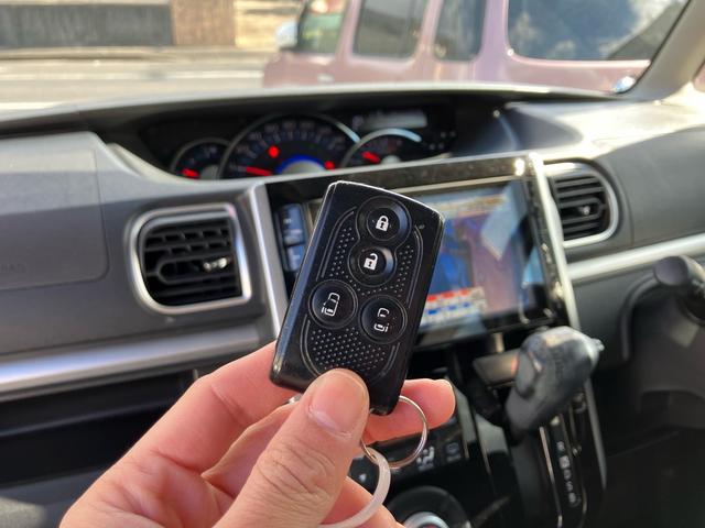 タント カスタムＲＳ　ＳＡ　ナビ・フルセグＴＶ／Ｂｌｕｅｔｏｏｔｈ接続／バックカメラ／ＣＤ・ＤＶＤ再生／両側電動スライドドア／ＵＳＢポート／プッシュスタート／スマートキー／オートエアコン／１５インチアルミホイール（33枚目）