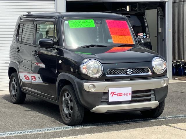 ハスラー Ｇ　ナビ・テレビ／シートヒーター／プッシュスタート／スマートキー／電動格納ドアミラー／ＣＤ再生／オートエアコン／ベンチシート／ミュージックプレイヤー接続／ＳＤ音楽再生／車検整備付き（6枚目）