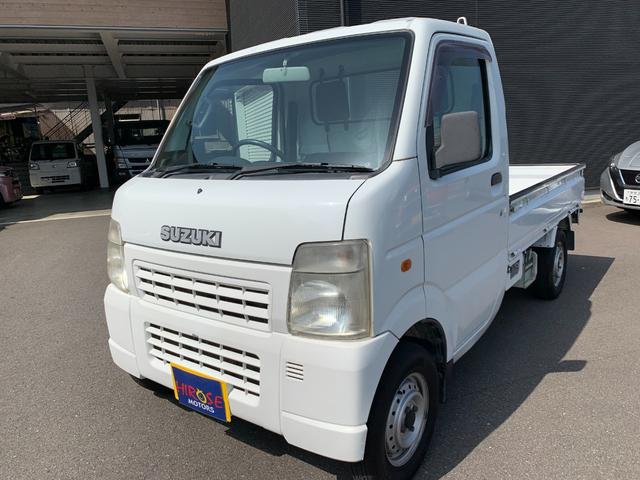 キャリイトラック 　４ＷＤ　ＡＴ　純正ラジオチューナー　ラバーマット　サイドバイザー　三方アオリプロテクター　鳥居プロテクター（7枚目）