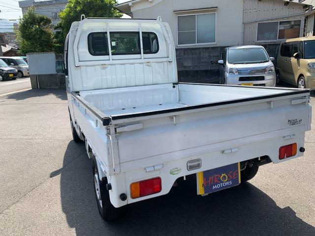 キャリイトラック 　４ＷＤ　ＡＴ　純正ラジオチューナー　ラバーマット　サイドバイザー　三方アオリプロテクター　鳥居プロテクター（12枚目）