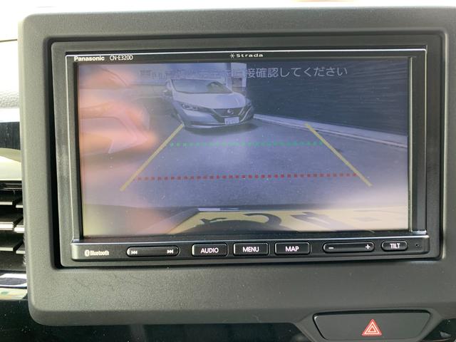 Ｎ－ＢＯＸカスタム Ｌ　ワンオーナー　ワンセグナビ　前後ドライブレコーダー　バックカメラ　フロアマット　サイドバイザー　左側電動スライドドア　プッシュスタート　オートエアコン（4枚目）