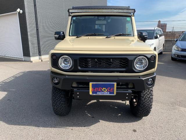 ジムニー XC ワンオーナー ショウワガレージスタイル ビルシュタサス3UP 9INナビ Bカメラ ETC 360Dレコ RAYSデイトナ225/75R16グッドリッチA/T Linksマフラー A-Xルーフラック(3枚目)