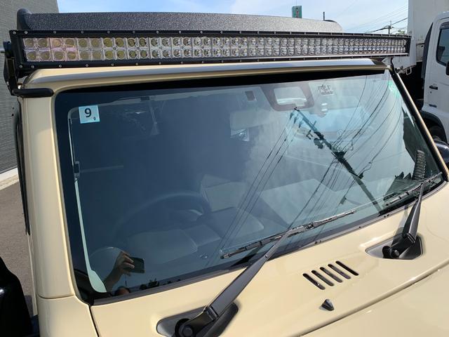 ジムニー XC ワンオーナー ショウワガレージスタイル ビルシュタサス3UP 9INナビ Bカメラ ETC 360Dレコ RAYSデイトナ225/75R16グッドリッチA/T Linksマフラー A-Xルーフラック(25枚目)