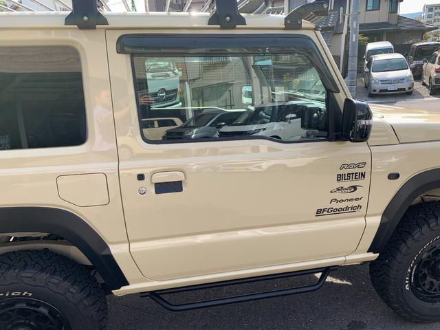 ジムニー XC ワンオーナー ショウワガレージスタイル ビルシュタサス3UP 9INナビ Bカメラ ETC 360Dレコ RAYSデイトナ225/75R16グッドリッチA/T Linksマフラー A-Xルーフラック(29枚目)