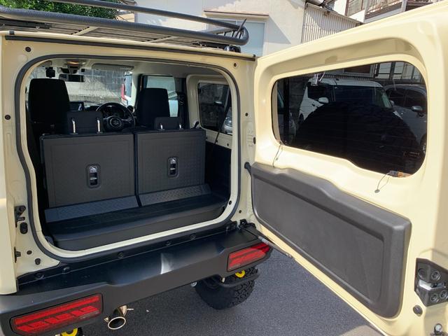 ジムニー XC ワンオーナー ショウワガレージスタイル ビルシュタサス3UP 9INナビ Bカメラ ETC 360Dレコ RAYSデイトナ225/75R16グッドリッチA/T Linksマフラー A-Xルーフラック(40枚目)