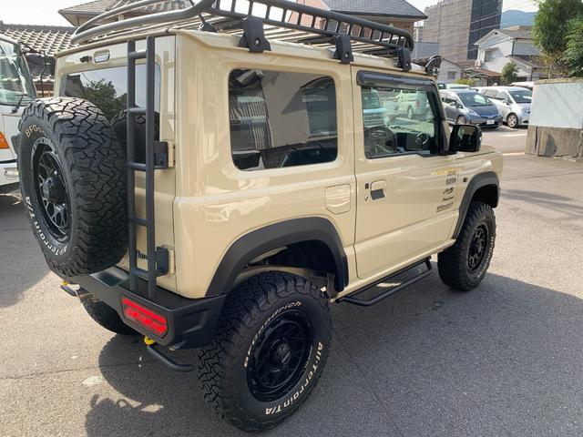 ジムニー XC ワンオーナー ショウワガレージスタイル ビルシュタサス3UP 9INナビ Bカメラ ETC 360Dレコ RAYSデイトナ225/75R16グッドリッチA/T Linksマフラー A-Xルーフラック(55枚目)