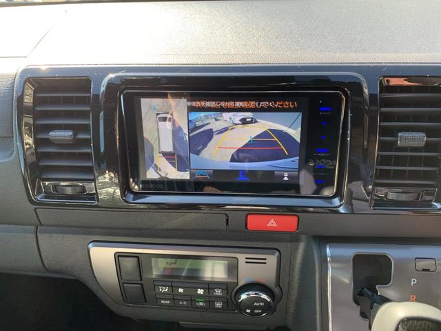 ハイエースバン スーパーＧＬ　ダークプライム　ワンオーナー　ＧＲエアロ３点　ＧＲ１５ＡＷ　ＧＲマッドフラップ　スポイラー　ナビ　前後ドラレコ　ＥＴＣ　デジタルインナーミラー　パノラマモニター　デラックスマット　サイドバイザー（6枚目）