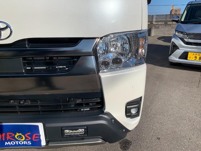 ハイエースバン スーパーＧＬ　ダークプライム　ワンオーナー　ＧＲエアロ３点　ＧＲ１５ＡＷ　ＧＲマッドフラップ　スポイラー　ナビ　前後ドラレコ　ＥＴＣ　デジタルインナーミラー　パノラマモニター　デラックスマット　サイドバイザー（51枚目）