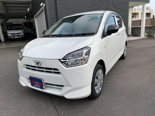 ミライース Ｘ　ＳＡＩＩＩ　ワンオーナー　純正ＣＤチューナー　前後ドラレコ　ＬＥＤヘッドライト　ラバーマット　サイドバイザー　アイドリングストップ　電動格納ミラー（8枚目）