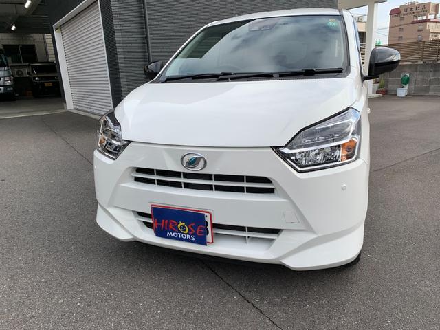 ミライース Ｘ　ＳＡＩＩＩ　ワンオーナー　純正ＣＤチューナー　前後ドラレコ　ＬＥＤヘッドライト　ラバーマット　サイドバイザー　アイドリングストップ　電動格納ミラー（9枚目）