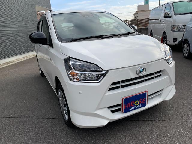 ミライース Ｘ　ＳＡＩＩＩ　ワンオーナー　純正ＣＤチューナー　前後ドラレコ　ＬＥＤヘッドライト　ラバーマット　サイドバイザー　アイドリングストップ　電動格納ミラー（10枚目）