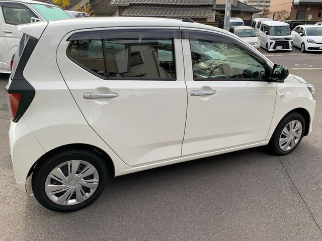 ミライース Ｘ　ＳＡＩＩＩ　ワンオーナー　純正ＣＤチューナー　前後ドラレコ　ＬＥＤヘッドライト　ラバーマット　サイドバイザー　アイドリングストップ　電動格納ミラー（11枚目）