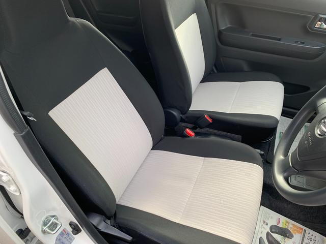 ミライース Ｘ　ＳＡＩＩＩ　ワンオーナー　純正ＣＤチューナー　前後ドラレコ　ＬＥＤヘッドライト　ラバーマット　サイドバイザー　アイドリングストップ　電動格納ミラー（16枚目）