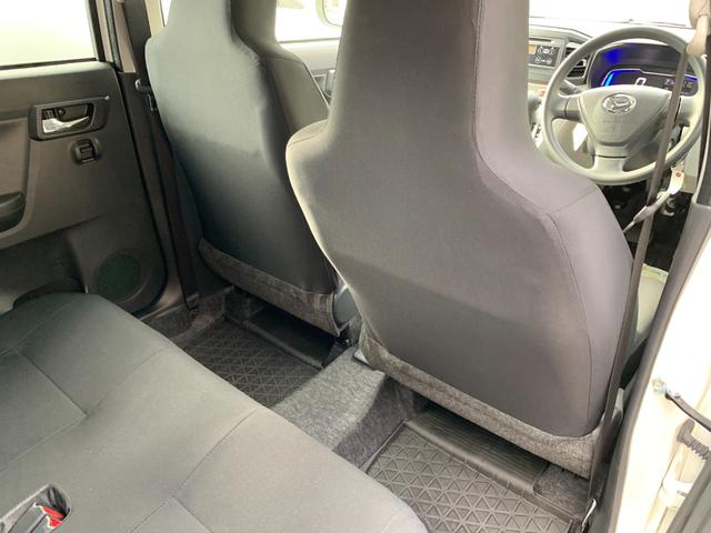 ミライース Ｘ　ＳＡＩＩＩ　ワンオーナー　純正ＣＤチューナー　前後ドラレコ　ＬＥＤヘッドライト　ラバーマット　サイドバイザー　アイドリングストップ　電動格納ミラー（18枚目）