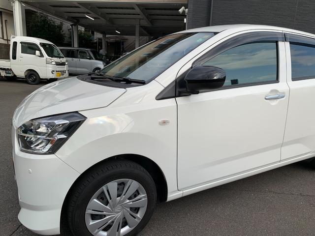 ミライース Ｘ　ＳＡＩＩＩ　ワンオーナー　純正ＣＤチューナー　前後ドラレコ　ＬＥＤヘッドライト　ラバーマット　サイドバイザー　アイドリングストップ　電動格納ミラー（24枚目）