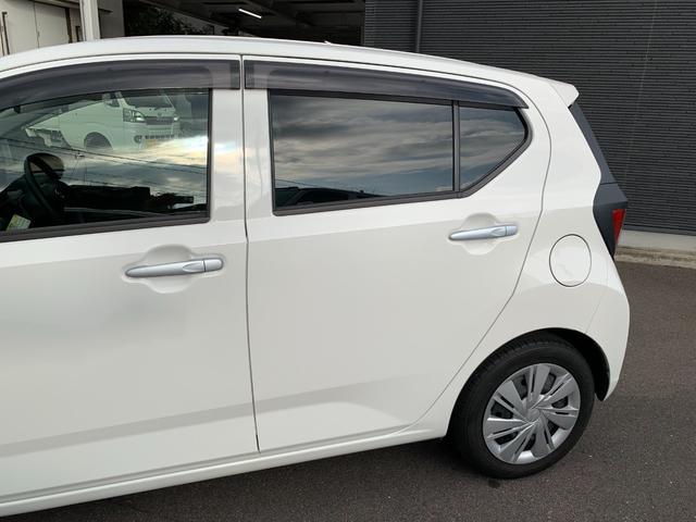 ミライース Ｘ　ＳＡＩＩＩ　ワンオーナー　純正ＣＤチューナー　前後ドラレコ　ＬＥＤヘッドライト　ラバーマット　サイドバイザー　アイドリングストップ　電動格納ミラー（25枚目）