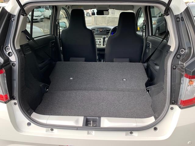 ミライース Ｘ　ＳＡＩＩＩ　ワンオーナー　純正ＣＤチューナー　前後ドラレコ　ＬＥＤヘッドライト　ラバーマット　サイドバイザー　アイドリングストップ　電動格納ミラー（40枚目）