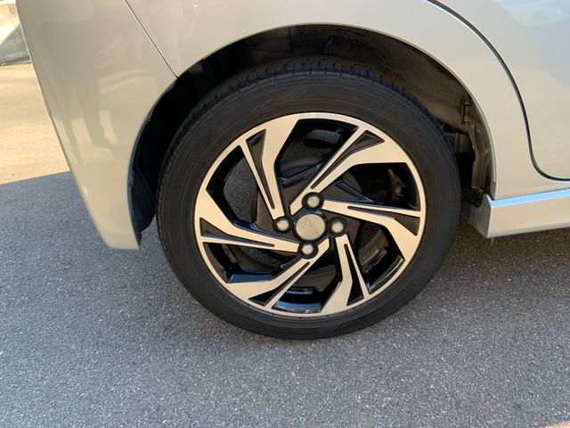 ムーヴ カスタム　ＲＳ　ハイパーリミテッドＳＡＩＩＩ　ワンオーナー　ターボ　フルセグナビ　ドラレコ　ＥＴＣ　パノラマモニター　運転席シートヒーター　フロアマット　サイドバイザー　ステアリングスイッチ　本革ステアリング　ハーフレザー（41枚目）