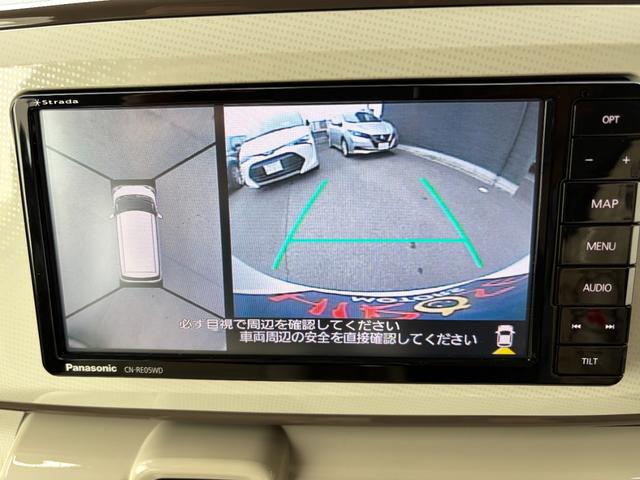 ムーヴキャンバス Gメイクアップリミテッド SAIII ワンオーナー フルセグナビ 全方位モニター ドラレコ ETC シートカバー 両側電動スライドドア フロアマット サイドバイザー(4枚目)