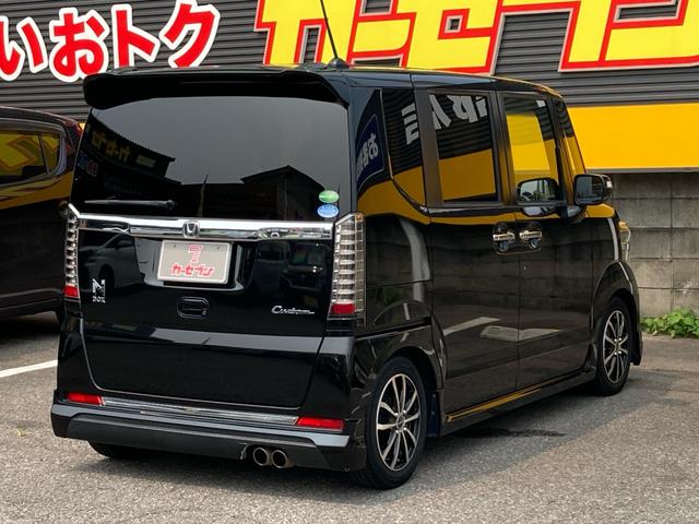 Ｎ－ＢＯＸカスタム Ｇ・ターボＬパッケージ　両側電動スライド　バックカメラ　プッシュスタート　ＨＩＤ　ＥＴＣ　　Ｂｌｕｅｔｏｏｔｈ　ロールサンシェード　社外Ｆスポ　Ｒスポ　Ｓスポ　社外アルミ　アイドリッグストップ　クルーズコントロール（6枚目）