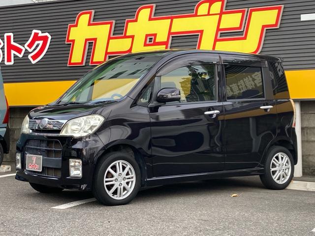 タントエグゼ カスタムＧ　純正ナビ　ＤＶＤ再生可　Ｂｌｕｅｔｏｏｔｈ　フルセグＴＶ　ＥＴＣ　スマートキー　電動格納ミラー　ＨＩＤ　純正アルミ　オートエアコン　シートリフター（2枚目）