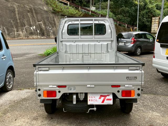 キャリイトラック ＫＣエアコン・パワステ　パートタイム４ＷＤ　オートマチック　デュアルカメラブレーキサポート　車線逸脱警報機能　クリアランスソナー　アイドリングストップ　パワーウインドウ　キーレス（10枚目）