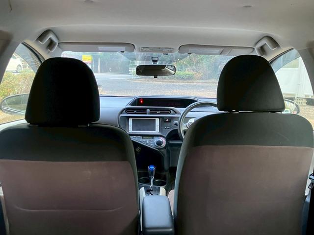 アクア Ｇ　ナビ　ＴＶ　バックモニター　アイドリングストップ　エアコン　パワステ　パワーウィンドウ　エアバッグ　ＡＢＳ　キーレス　ＥＴＣ　ハイブリッド（40枚目）