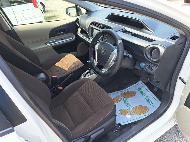 アクア Ｇ　ドライブレコーダー　ＥＴＣ　ナビ　ＴＶ　スマートキー　アイドリングストップ　電動格納ミラー　ＣＶＴ　衝突安全ボディ　ＡＢＳ　ＥＳＣ　エアコン　パワーステアリング（32枚目）