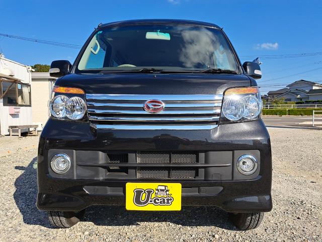 アトレーワゴン カスタムターボＲＳリミテッド　ＥＴＣ　両側スライド・片側電動　ＨＩＤ　キーレスエントリー　電動格納ミラー　ベンチシート　ＡＴ　盗難防止システム　ＡＢＳ　ＣＤ　ＭＤ　ミュージックプレイヤー接続可　アルミホイール　走行４７４３１キロ（12枚目）