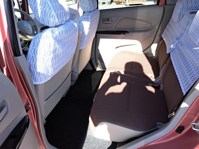 eKワゴン M e-アシスト 衝突被害軽減システム キーレスエントリー アイドリングストップ 電動格納ミラー シートヒーター ベンチシート CVT ABS ESC CD ミュージックプレイヤー接続可 エアコン 走行7494キロ(27枚目)