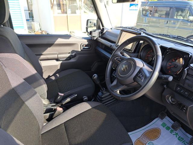 ジムニー ＸＣ　４ＷＤ　ナビ　ＴＶ　オートクルーズコントロール　レーンアシスト　衝突被害軽減システム　オートライト　ＬＥＤヘッドランプ　ヘッドライトウォッシャー　スマートキー　電動格納ミラー　シートヒーター　ＭＴ（21枚目）