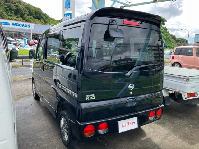 クリッパーリオ Ｅ　ＦＯＵＲ　オートマ　４ＷＤ　キーレス　社外アルミホイール　タイミングベルト交換済　両側スライドドア（5枚目）