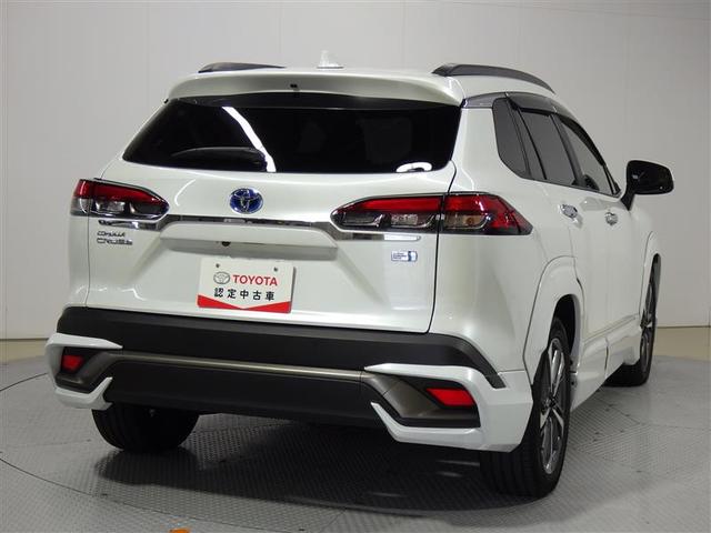 カローラクロス ハイブリッド　Ｚ　サンルーフ　４ＷＤ　フルセグ　メモリーナビ　ＤＶＤ再生　ミュージックプレイヤー接続可　バックカメラ　衝突被害軽減システム　ＥＴＣ　ドラレコ　ＬＥＤヘッドランプ　ワンオーナー　フルエアロ　盗難防止装置（3枚目）