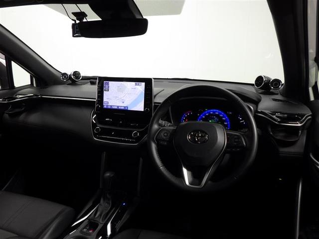カローラクロス ハイブリッド　Ｚ　サンルーフ　４ＷＤ　フルセグ　メモリーナビ　ＤＶＤ再生　ミュージックプレイヤー接続可　バックカメラ　衝突被害軽減システム　ＥＴＣ　ドラレコ　ＬＥＤヘッドランプ　ワンオーナー　フルエアロ　盗難防止装置（5枚目）