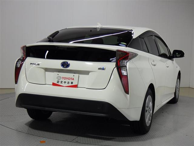 プリウス S ドラレコ LEDヘッドランプ 盗難防止装置 アルミホイール CD スマートキー フル装備 エアバッグ 横滑り防止機能 ハイブリッド(3枚目)