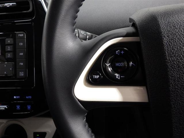 プリウス S ドラレコ LEDヘッドランプ 盗難防止装置 アルミホイール CD スマートキー フル装備 エアバッグ 横滑り防止機能 ハイブリッド(11枚目)