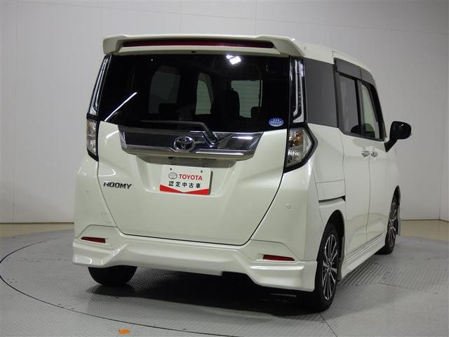 ルーミー カスタムＧ－Ｔ　フルセグ　メモリーナビ　ＤＶＤ再生　後席モニター　バックカメラ　衝突被害軽減システム　ＥＴＣ　ドラレコ　両側電動スライド　ＬＥＤヘッドランプ　ウオークスルー　フルエアロ　アイドリングストップ　ＣＤ（3枚目）