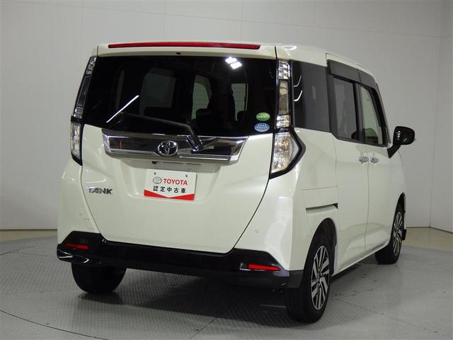 タンク カスタムG S フルセグ メモリーナビ DVD再生 ミュージックプレイヤー接続可 衝突被害軽減システム 両側電動スライド LEDヘッドランプ ウオークスルー アイドリングストップ 盗難防止装置 アルミホイール CD(3枚目)