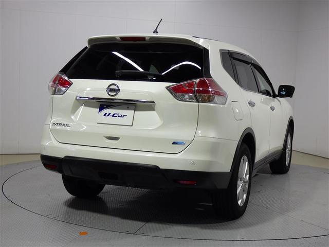 エクストレイル ２０Ｘ　エマージェンシーブレーキパッケージ　４ＷＤ　フルセグ　メモリーナビ　ＤＶＤ再生　バックカメラ　衝突被害軽減システム　ＥＴＣ　ＬＥＤヘッドランプ　アイドリングストップ　盗難防止装置　アルミホイール　ＣＤ　スマートキー　フル装備　エアバッグ（3枚目）