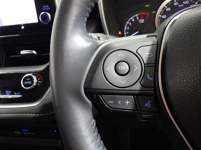 カローラツーリング ハイブリッド S フルセグ メモリーナビ DVD再生 ミュージックプレイヤー接続可 バックカメラ 衝突被害軽減システム ETC LEDヘッドランプ ワンオーナー 盗難防止装置 アルミホイール CD スマートキー(17枚目)