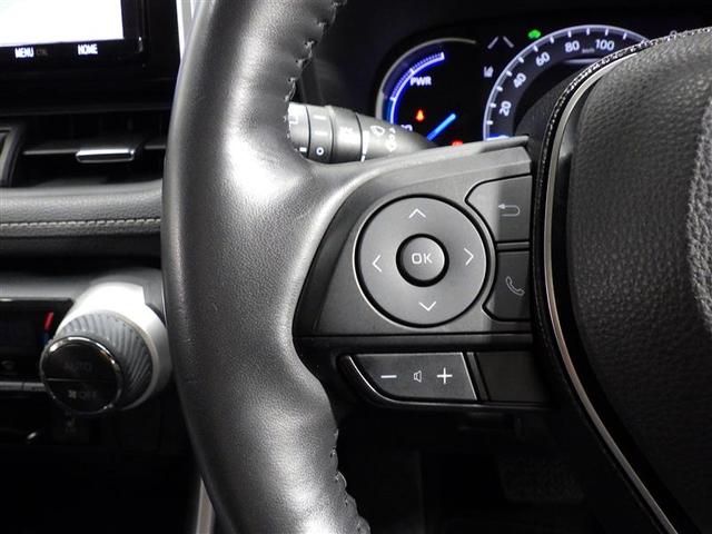 RAV4 ハイブリッドG 4WD フルセグ メモリーナビ DVD再生 バックカメラ 衝突被害軽減システム ETC LEDヘッドランプ ワンオーナー 盗難防止装置 アルミホイール CD 電動シート スマートキー フル装備(18枚目)