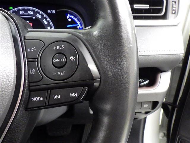 RAV4 ハイブリッドG 4WD フルセグ メモリーナビ DVD再生 バックカメラ 衝突被害軽減システム ETC LEDヘッドランプ ワンオーナー 盗難防止装置 アルミホイール CD 電動シート スマートキー フル装備(19枚目)