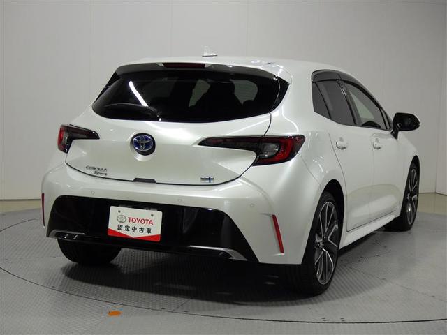 カローラスポーツ ハイブリッドＧ　Ｚ　フルセグ　メモリーナビ　ミュージックプレイヤー接続可　バックカメラ　衝突被害軽減システム　ＥＴＣ　ＬＥＤヘッドランプ　ワンオーナー　盗難防止装置　アルミホイール　スマートキー　フル装備　エアバッグ（3枚目）