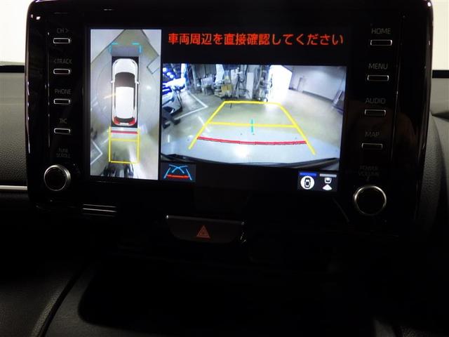 ヤリスクロス ハイブリッドＧ　フルセグ　ＤＶＤ再生　ミュージックプレイヤー接続可　バックカメラ　衝突被害軽減システム　ＥＴＣ　ワンオーナー　盗難防止装置　アルミホイール　ＣＤ　スマートキー　オートクルーズコントロール　フル装備（9枚目）