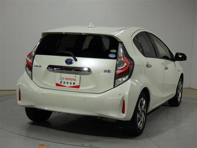 アクア Sスタイルブラック メモリーナビ バックカメラ 衝突被害軽減システム ETC LEDヘッドランプ ワンオーナー 盗難防止装置 CD スマートキー フル装備 エアバッグ 横滑り防止機能 ハイブリッド(3枚目)