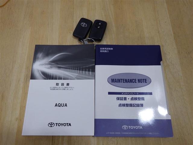 アクア Ｓスタイルブラック　メモリーナビ　バックカメラ　衝突被害軽減システム　ＥＴＣ　ＬＥＤヘッドランプ　ワンオーナー　盗難防止装置　ＣＤ　スマートキー　フル装備　エアバッグ　横滑り防止機能　ハイブリッド（28枚目）