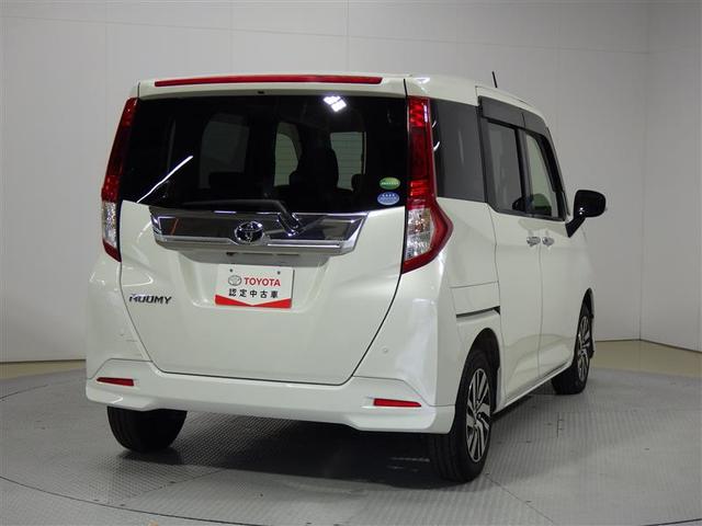 ルーミー カスタムＧ　Ｓ　ワンセグ　メモリーナビ　バックカメラ　衝突被害軽減システム　ＥＴＣ　両側電動スライド　ＬＥＤヘッドランプ　ウオークスルー　アイドリングストップ　盗難防止装置　アルミホイール　ＣＤ　スマートキー（3枚目）