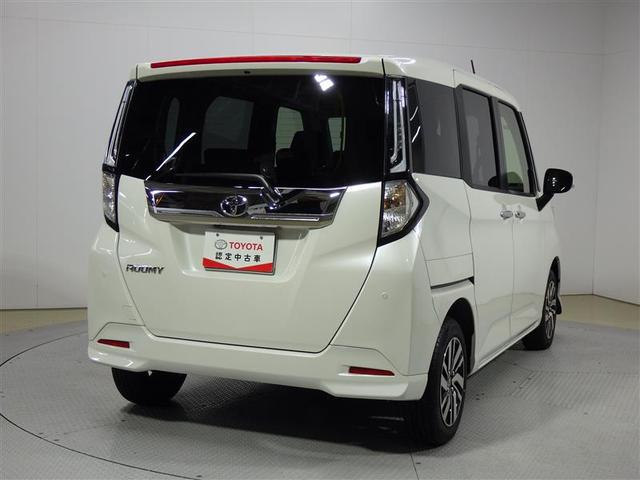 ルーミー カスタムＧ　フルセグ　ミュージックプレイヤー接続可　バックカメラ　衝突被害軽減システム　ＥＴＣ　両側電動スライド　ＬＥＤヘッドランプ　ウオークスルー　ワンオーナー　アイドリングストップ　盗難防止装置　スマートキー（3枚目）